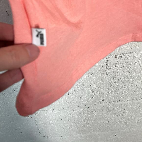 Puma Women's Graphic Short Sleeve T-Shirt - Pink Smoothie Heather medium - Picture 6 of 6